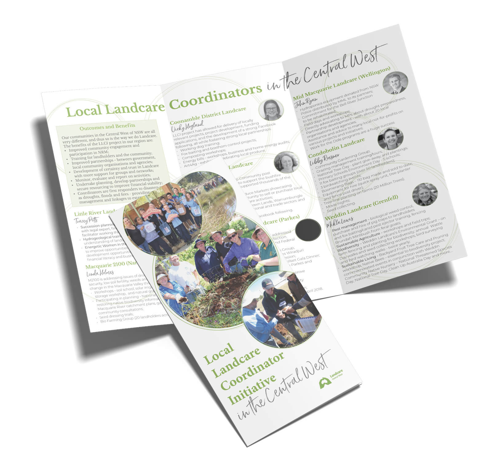 Custom Landcare NRM Graphic Design Landcare Brochure